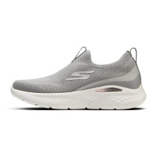 Skechers Go Run Lite Breathable Impact-Resistant Low-Top Running Shoes Women's Taupe taupe/pink, 35.5