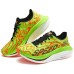 Skechers MEN'S GO Durable Breathable Low-Top Marathon Running Shoes Men's Green Orange Зеленый/Оранжевый, 43