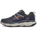 Skechers OUTDOOR Durable Breathable Low-Top Trekking Shoes Men's Black Blue Navy/Orange/NVOR, 45
