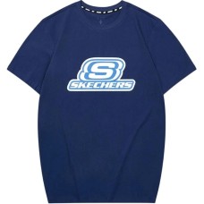 Skechers T Shirt Unisex Medieval Blue Medieval Blue/007D, XL