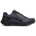 Skechers MEN'S GO Cushioning Support Rebound Low Top Running Shoes Men's Black Gray Black/charcoal gray, 41
