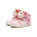 Skechers Sugarcanes Anti-Slip And Wear-Resistant Warm High-Top Kids' Skateboarding Shoes White Pink Teenagers 30
