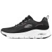 Skechers Arch Fit 'Black White Pink' Women's 36