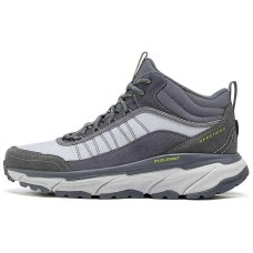 Skechers OUTDOOR MENS Anti-Slip Wear-Resistant Mid-Top Trekking Shoes Men's Gray Серый, 41