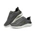 Skechers Overhaul 2.0 Breathable Lightweight Low-Top Casual Shoes Men's Gray Black 43