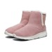 Skechers Warm And Wear-Resistant Crew Kids' Boots Pink Teenagers Pale Dogwood, 28.5