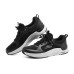 Skechers Go Train Move Anti-Slip And Wear-Resistant Rebound Low-Top Casual Shoes Women's Black Gray 37