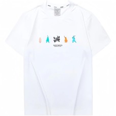 Skechers Devil's Blade Co-titled Series T-Shirt Unisex White Белый, 2XL