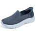 Skechers WOMEN'S GO WALK Breathable And Resilient Low-Top Casual Shoes Women's Navy Синий, 35