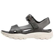 Skechers Cushioning, Slip Resistant, And Abrasion Resistant Low Top Casual Shoes Men's Charcoal Gray Серый, 39.5