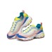 Skechers D'LITES 1.0 Cushioning Anti-Slip Wear-Resistant Breathability Low-Top Casual Shoes Women's Pink Blue Yellow 35