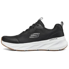 Skechers Sport Anti Slip Wear Resistant Breathable Supportive Rebound Low Top Running Shoes Men's Black White Черно-белый, 42