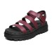 Skechers Jammers Poppin' Strappy Sandal 'Burgundy' Women's 36