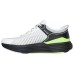 Skechers Slip Ins Slip Resistant Low Top Running Shoes Men's White Black