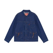 Levis Denim Jackets Men Blue Синий, M