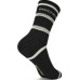 Skechers Mid Calf Socks Unisex 2 Pack 2 Pack (Gull Gray/Black/044U), M