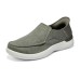 Skechers Slip Ins Slip-Ins Technology Cushioned Slip-Resistant Low-Top Casual Shoes Men's Khaki Зеленый, 39.5