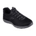Skechers Summits Cushioning Anti-Slip And Wear-Resistant Low-Top Casual Shoes Men's Black 42.5