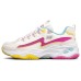 Skechers D'LITES 4.0 Cushioning Anti-Slip Wear-Resistant Breathability Low-Top Casual Shoes Women's Pink White Yellow 36