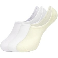 Skechers Ankle Socks Unisex 3 Pack 3 Pack (Bright White/Swan White/Orchid Purple), S