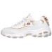 Skechers D'LITES 1.0 1 Cushioning Anti-Slip And Wear-Resistant Low-Top Chunky Sneakers Women's White 35