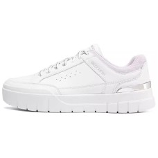 Skechers Court Classics Lightweight And Breathable Low Top Skateboard Shoes Women's White Purple Белый Фиолетовый, 39