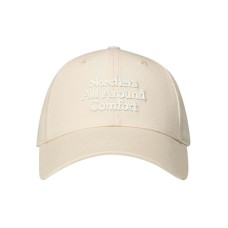 Skechers Cotton Polyester Baseball Caps Unisex Khaki F, Khaki