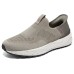 Skechers Slip Ins Slip-Ins Technology Breathable Lightweight Low-Top Casual Shoes Men's Gray Серый, 41