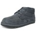 Skechers SKECHERS MENS USA Anti-Slip Wear-Resistant Mid-Top Casual Shoes Men's Charcoal Gray Серый, 43