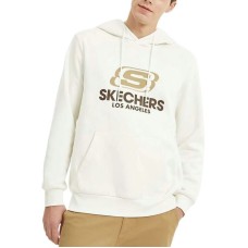 Skechers Colorful Sweatshirt Unisex Marshmallow White Marshmallow White-0074, XS
