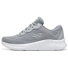 Skechers Skech Lite Pro Anti Slip Wear Resistant Low Top Casual Shoes Women's Gray White 35.5