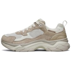 Skechers Staxed Running Shoes White/Brown 39.5