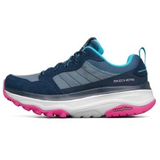 Skechers Max Cushioning Trail 'Grey Blue Pink' Women's 35