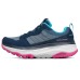 Skechers Max Cushioning Trail 'Grey Blue Pink' Women's 35