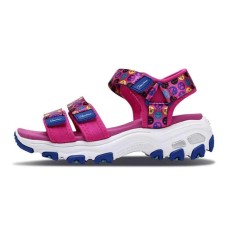 Skechers D'LITES Series Slip-Resistant Children's Sandals Pink Multicolor Teenagers 30