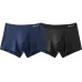 Skechers Underpants Men's 2 Pack 2 Pack (Medieval Blue/Carbon Black/02BJ), M