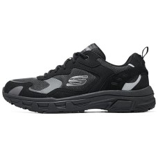 Skechers Go Walk Fle Breathable Lightweight Rebound Low-Top Casual Shoes Men's Black Черный, 40