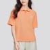 Skechers Polo Shirt Women's Coral Orange Coral Orange/023A, M