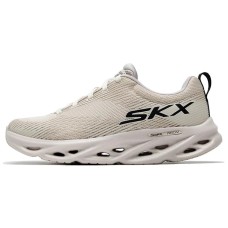 Skechers Go Run Swirl Tech Speed 'Beige' Серый черный, 44