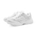 Skechers I-Conik Low-Top Casual Running Shoes Women's Silver White Белый, 37.5