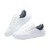 Skechers Court Classics Anti-Slip Wear-Resistant Low-Top Skateboard Shoes Men's White Blue White blue, 40
