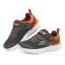 Skechers Go Run 400 V2 Slip Resistant Cushioning Abrasion Resistant Low Top Kids' Running Shoes Gray Orange Teenagers 31