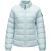 Skechers Down Jacket Women's Pearl Blue Pearl Blue-01MZ, S