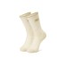 Skechers Mid-Calf Socks Unisex 3 Pack 3 Pack (Light Sand Yellow/Wind Orchid Purple/Cashmere Blue/03XN), S
