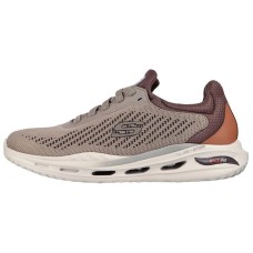 Skechers ARCH FIT OGDEN Cushioning Breathable Wear-Resistant Slip-Resistant Low-Top Running Shoes Men's Brown 41