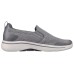 Skechers GO WALK 1 Cushioned Slip Resistant Abrasion Resistant Low Top Casual Shoes Men's Gray 39.5