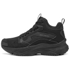 Skechers Cushioned Slip-Resistant Mid-Top Casual Shoes Women's Black Черный, 35