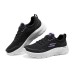 Skechers Go Walk Flex 'Night Galaxy Black Lavender' Women's Черно-белый, 35.5