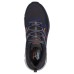 Skechers OUTDOOR Durable Breathable Low-Top Trekking Shoes Men's Black Blue Navy/Orange/NVOR, 45