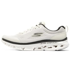 Skechers Glide Step Running Shoes Men Low-Top White/Black 44